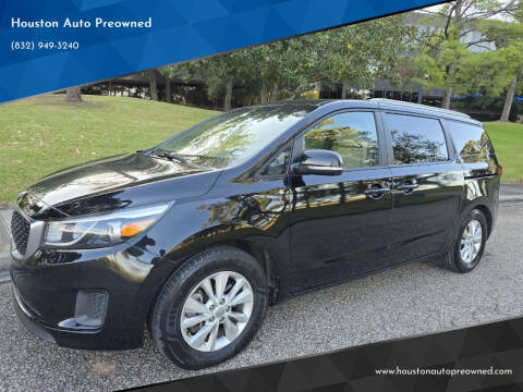 2016 Kia Sedona for sale at Houston Auto Preowned in Houston TX