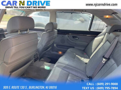 2001 BMW 7 Series 740iL