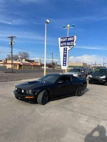 2008 Ford Mustang for sale at Right Away Auto Sales in Colorado Springs CO