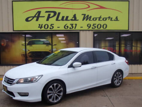 2013 Honda Accord for sale at A Plus Motors in Oklahoma City OK