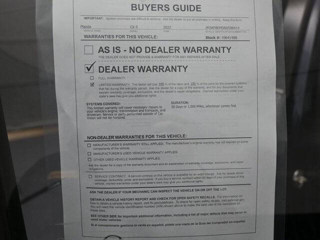 2022 Mazda CX-5 2.5 S Premium Plus
