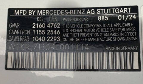 2024 Mercedes-Benz AMG GT 63