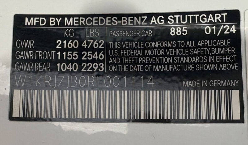 2024 Mercedes-Benz AMG GT 63