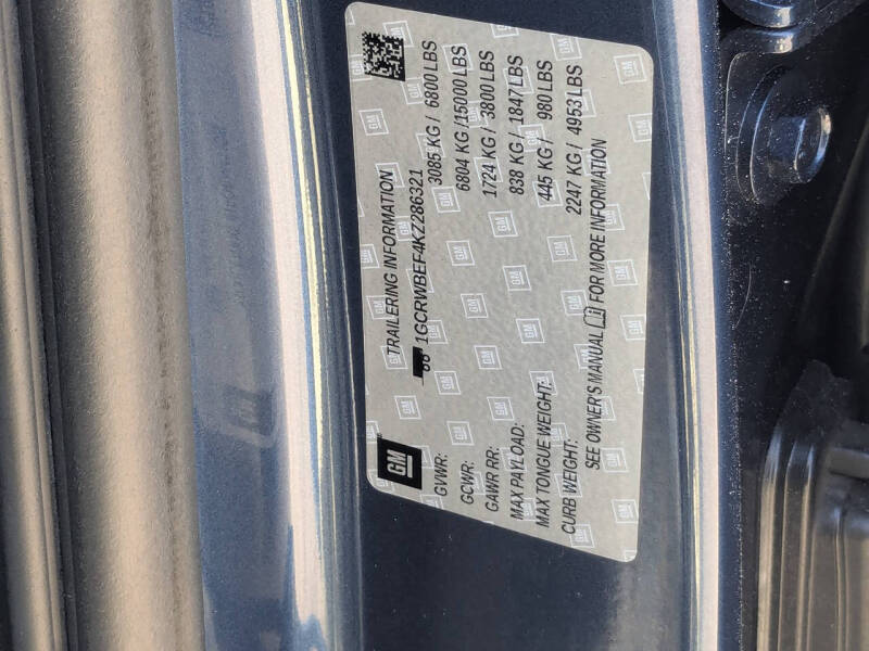 2019 Chevrolet Silverado 1500 Custom