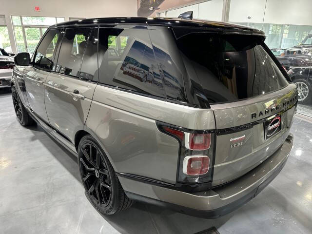 2019 Land Rover Range Rover HSE