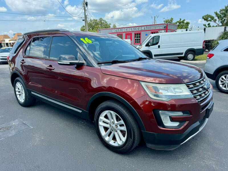 2016 Ford Explorer for sale at Best Deals Cars Inc in Fort Myers FL