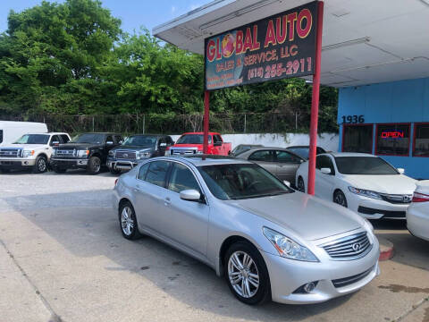 2013 Infiniti G37 Sedan for sale at Global Auto Sales and Service in Nashville TN