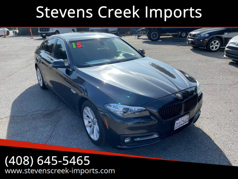 2015 BMW 5 Series for sale at Stevens Creek Imports in San Jose CA