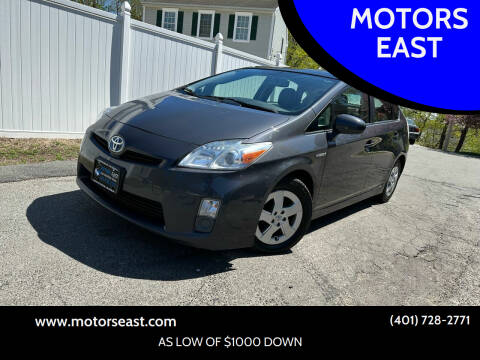 2010 Toyota Prius for sale at MOTORS EAST in Cumberland RI