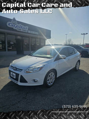 2012 Ford Focus for sale at Capital Car Care and Auto Sales LLC in Jefferson City MO