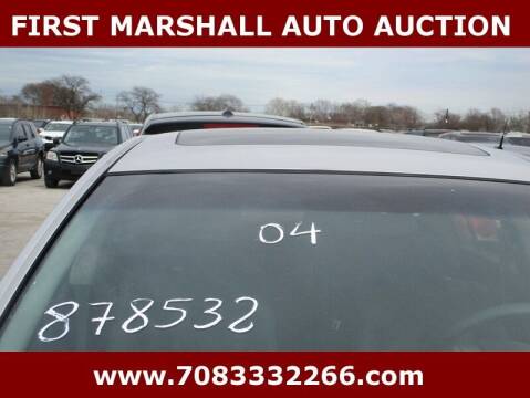 2004 Nissan Maxima for sale at First Marshall Auto Auction in Harvey IL