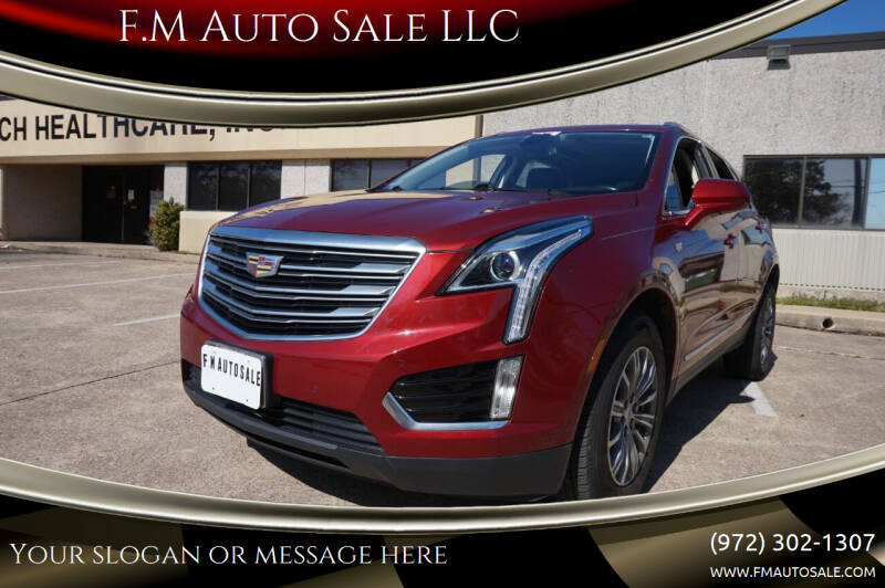 2019 Cadillac XT5 for sale at F.M Auto Sale LLC in Dallas TX