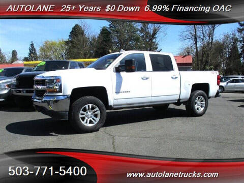 2017 Chevrolet Silverado 1500 for sale at AUTOLANE in Portland OR