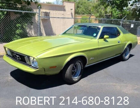 1973 Ford Mustang for sale at Mr. Old Car in Dallas TX