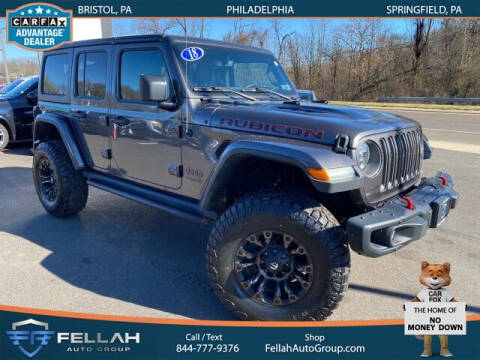 2018 Jeep Wrangler Unlimited for sale at Fellah Auto Group in Philadelphia PA