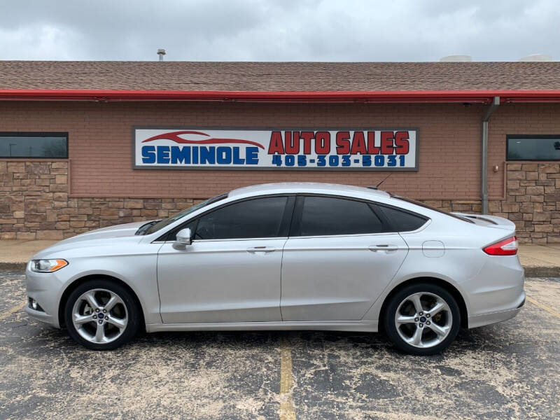 2014 Ford Fusion for sale at Seminole Auto Sales in Seminole OK