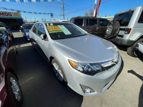 2014 Toyota Camry for sale at ROMO'S AUTO SALES in Los Angeles CA