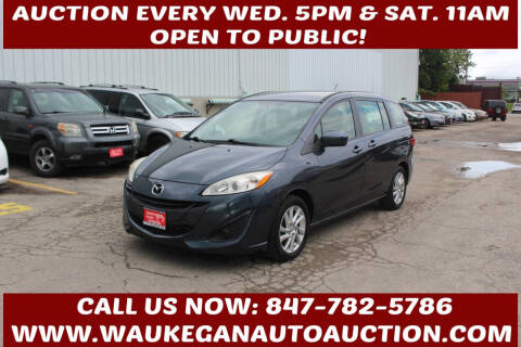 2012 Mazda MAZDA5 for sale at Waukegan Auto Auction in Waukegan IL