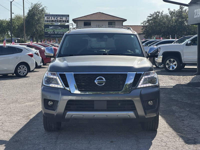 Used 2018 Nissan Armada Platinum with VIN JN8AY2NF9J9332686 for sale in North Fort Myers, FL