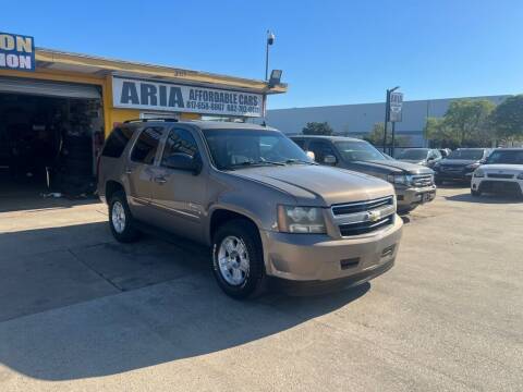 2007 Chevrolet Tahoe for sale at Aria Affordable Cars LLC in Arlington TX