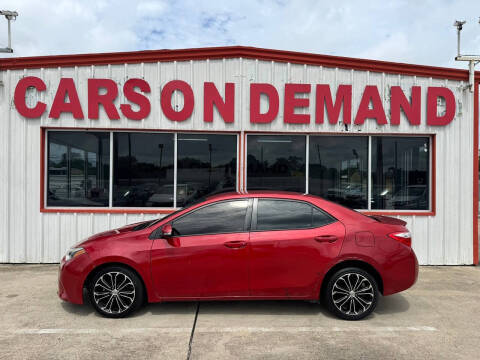 2016 Toyota Corolla S