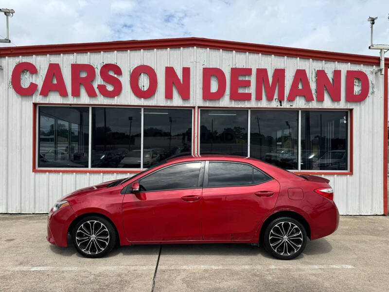 2016 Toyota Corolla S