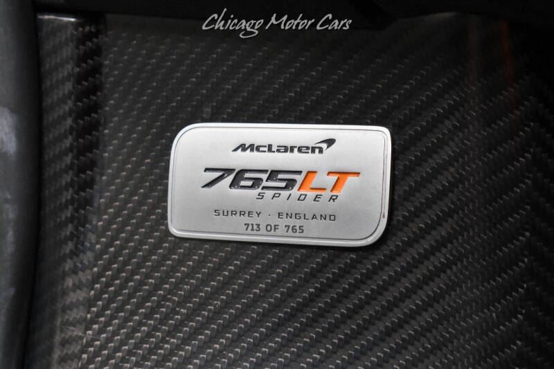 2022 McLaren 765LT Spider