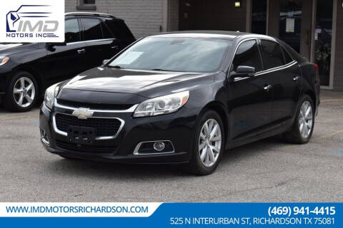 2015 Chevrolet Malibu for sale at IMD Motors in Richardson TX