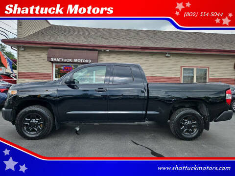 2019 Toyota Tundra for sale at Shattuck Motors in Newport VT