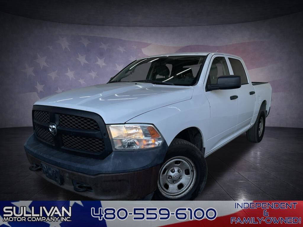 White 2018 Ram 1500 SSV 4x4 SSV 4dr Crew Cab 5.5 ft. SB Pickup 1