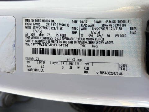 2017 Ford F-250 Super Duty XL