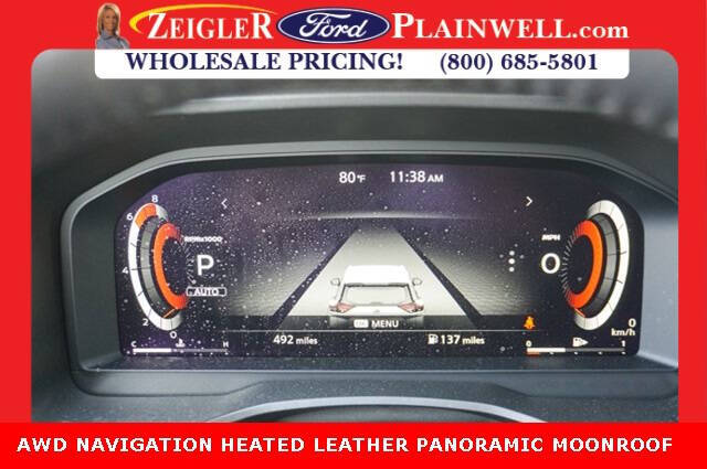 Used 2023 Nissan Rogue Platinum with VIN JN8BT3DDXPW322588 for sale in Plainwell, MI