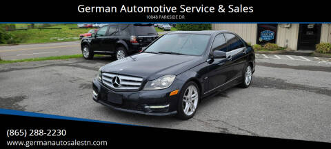 2012 Mercedes-Benz C-Class for sale at German Automotive Service & Sales in Knoxville TN