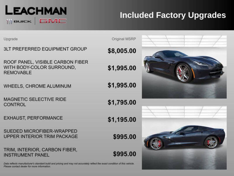 2014 Chevrolet Corvette Stingray Z51