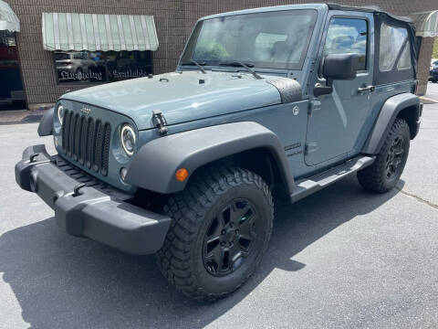 2015 Jeep Wrangler for sale at Depot Auto Sales Inc in Palmer MA