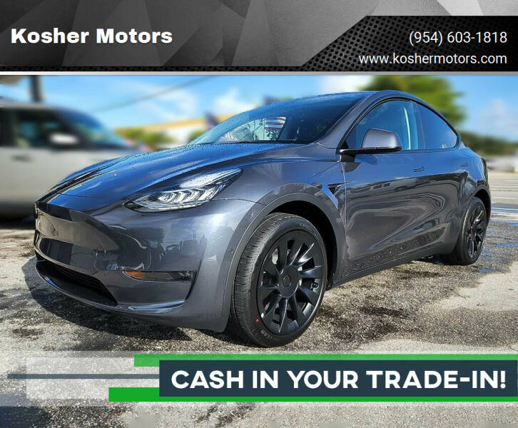 2022 Tesla Model Y for sale at Kosher Motors in Hollywood FL