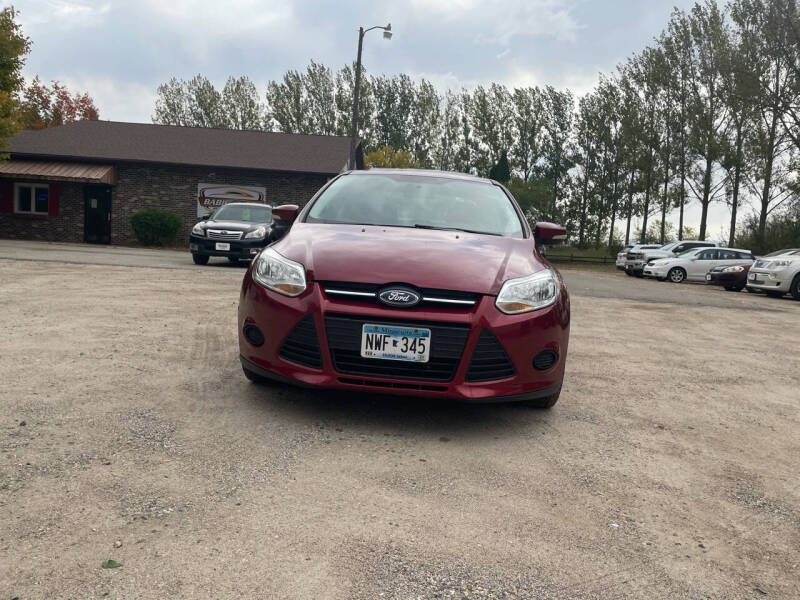 2013 Ford Focus for sale at Babic's Auto in Fergus Falls MN