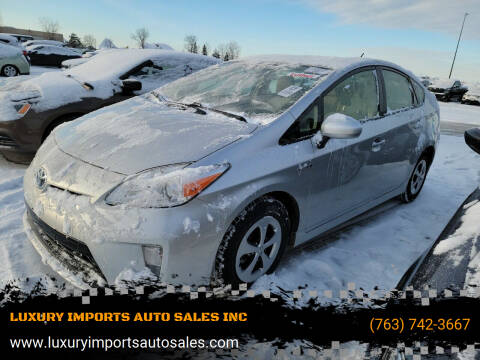 2012 Toyota Prius for sale at LUXURY IMPORTS AUTO SALES INC in North Branch MN