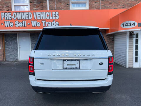 2019 Land Rover Range Rover HSE