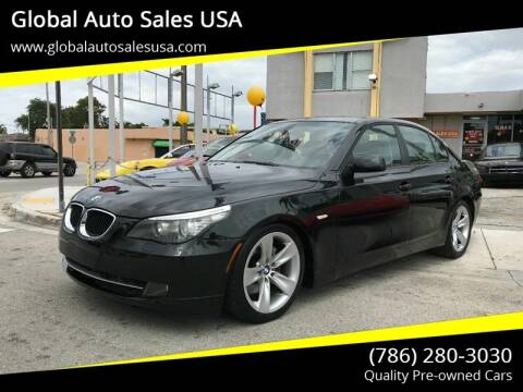 2008 BMW 5 Series for sale at Global Auto Sales USA in Miami FL