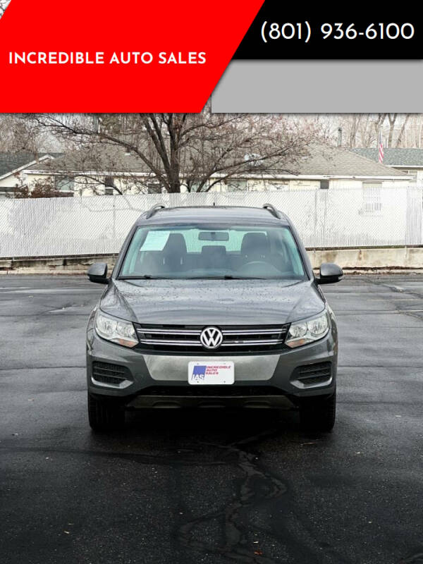 2018 Volkswagen Tiguan Limited for sale at INCREDIBLE AUTO SALES in Bountiful UT