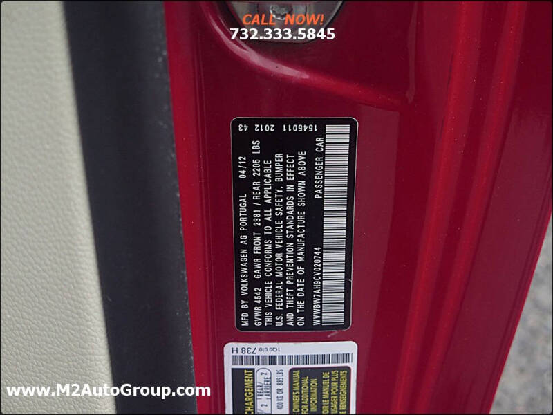 2012 Volkswagen Eos Komfort SULEV