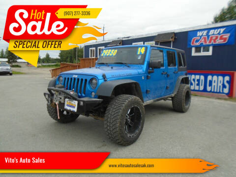 2014 Jeep Wrangler Unlimited for sale at Vito's Auto Sales in Anchorage AK