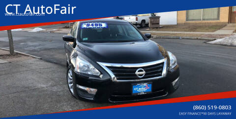 2015 Nissan Altima for sale at CT AutoFair in West Hartford CT