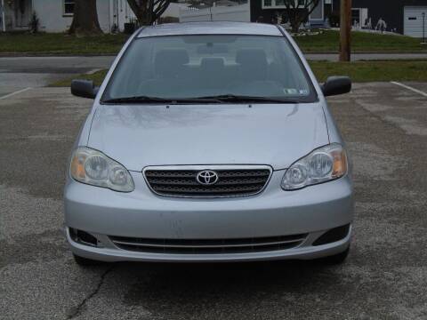 2007 Toyota Corolla for sale at MAIN STREET MOTORS in Norristown PA