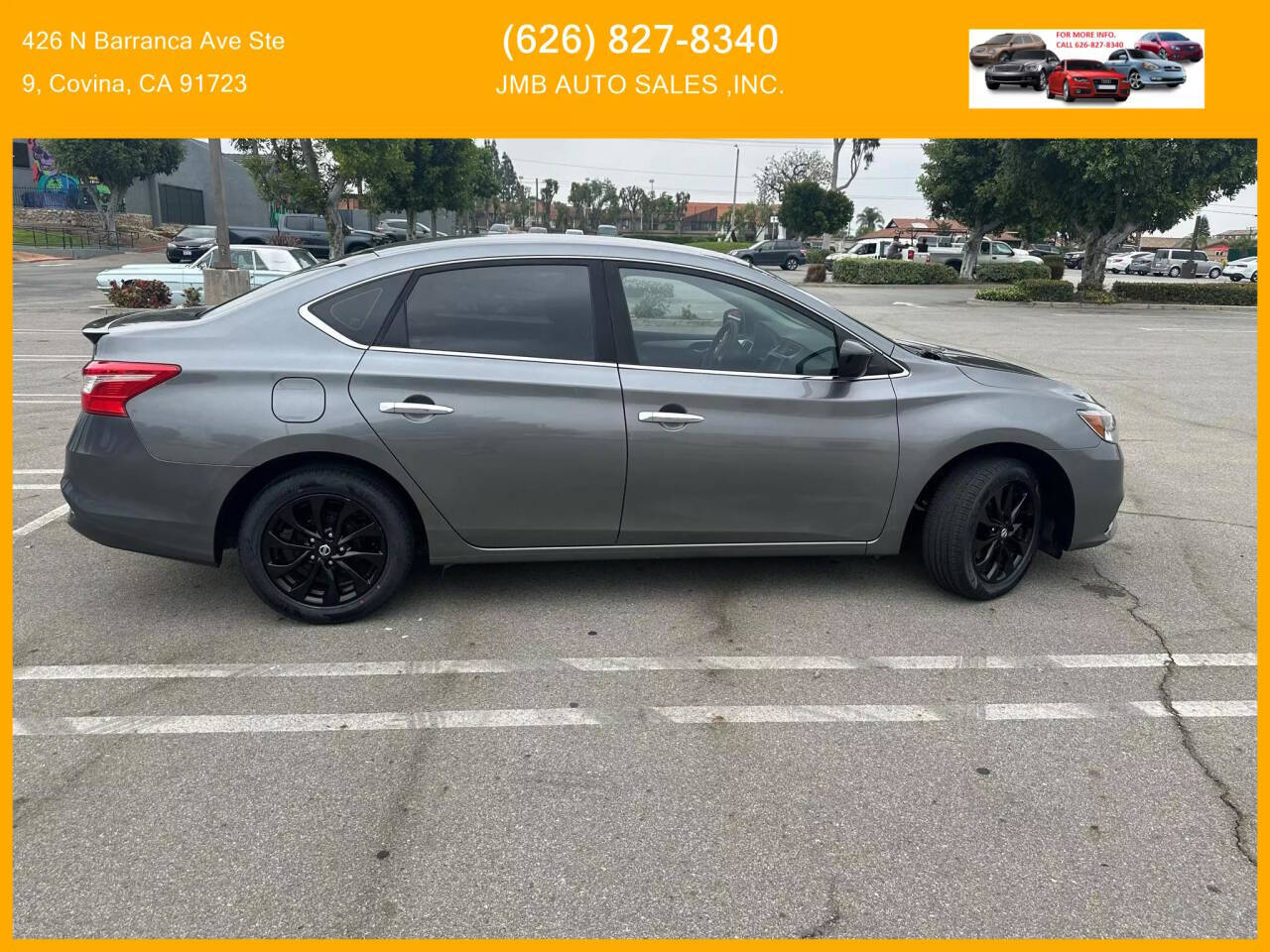 2018 Nissan Sentra for sale at JMB AUTO SALES INC in Covina, CA