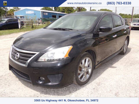 2013 Nissan Sentra for sale at M & M AUTO BROKERS INC in Okeechobee FL