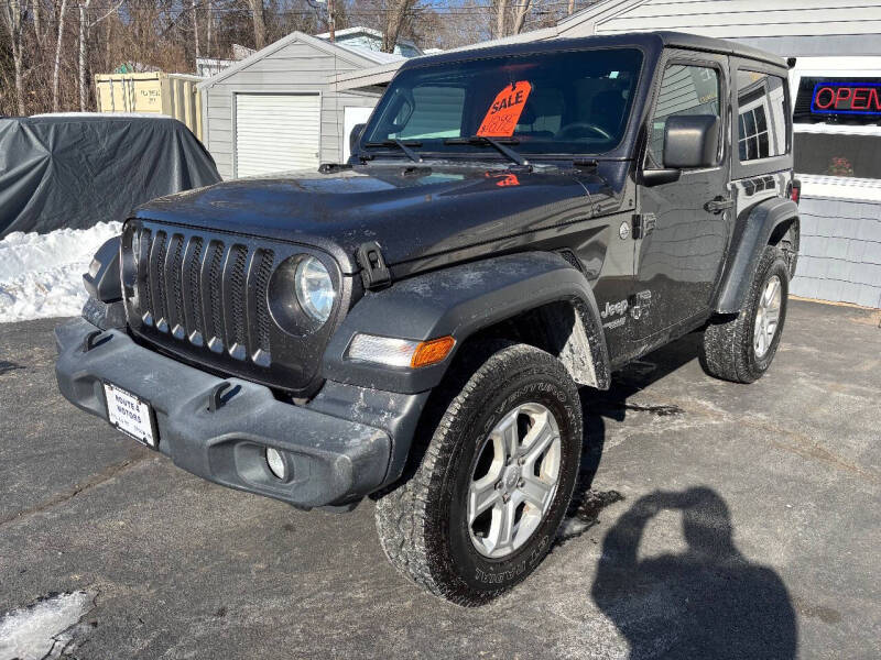 2019 Jeep Wrangler for sale at Route 4 Motors INC in Epsom NH