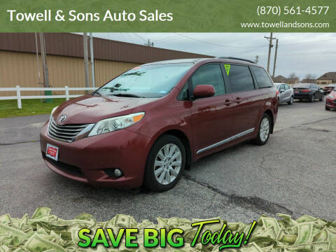 2014 Toyota Sienna for sale at Towell & Sons Auto Sales in Manila AR