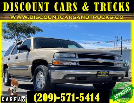 2005 Chevrolet Tahoe for sale at Discount Cars & Trucks in Modesto CA